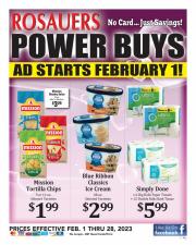 Rosauers catalogue | Rosauers Monthly Power Buys | 2/1/2023 - 2/4/2023