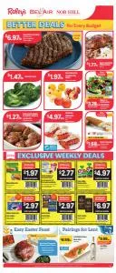 Offer on page 6 of the Raley’s, Bel Air & Nob Hill Foods catalog of Nob Hill