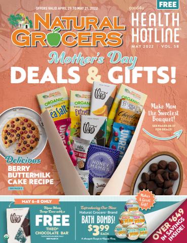 Grocery & Drug offers in Flagstaff AZ | Health Hotline Magazine | May 2022 in Natural Grocers | 4/29/2022 - 5/21/2022