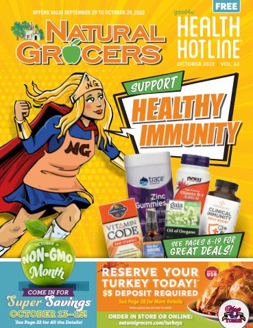 Natural Grocers catalogue | Health Hotline Magazine | October 2022 | 9/30/2022 - 10/29/2022