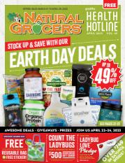 Offer on page 9 of the Health Hotline Magazine | April 2023 catalog of Natural Grocers