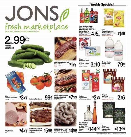 Grocery & Drug offers in Bell CA | Jons International Weekly Ad in Jons International | 11/25/2022 - 11/29/2022