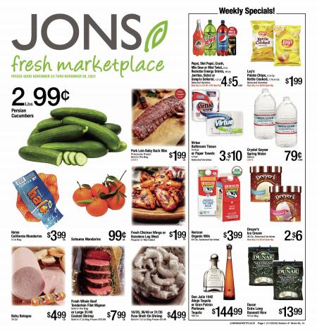 Grocery & Drug offers in Bell CA | Jons International Weekly Ad in Jons International | 11/25/2022 - 11/29/2022
