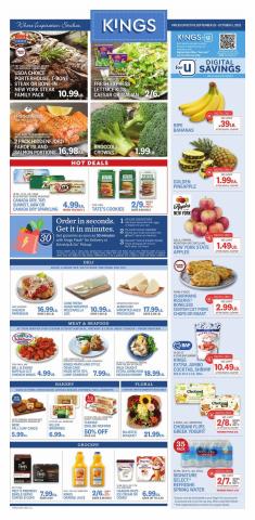 Kings Food Markets catalogue | Kings Food Markets Weekly Flyer | 9/29/2023 - 10/5/2023