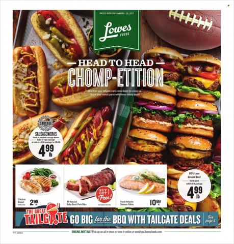 Lowes Foods catalogue in Harrisburg NC | Lowes Foods Weekly ad | 9/6/2023 - 9/26/2023