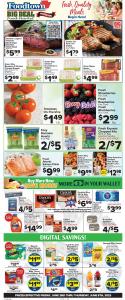 Offer on page 2 of the Current Ad catalog of Foodtown supermarkets
