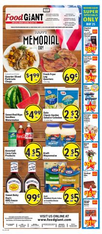 Food Giant catalogue | Food Giant weekly ad | 5/25/2022 - 5/31/2022