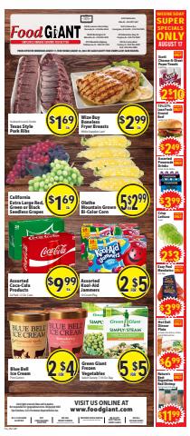 Food Giant catalogue in Dothan AL | Food Giant weekly ad | 8/17/2022 - 8/23/2022