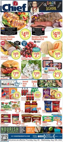 Chief Supermarket catalogue in Lima OH | Chief Supermarket weekly ad | 8/4/2022 - 8/10/2022