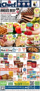 Chief Supermarket catalogue in Lima OH | Chief Supermarket weekly ad | 1/26/2023 - 2/1/2023