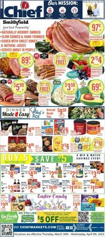 Chief Supermarket catalogue | Chief Supermarket weekly ad | 3/30/2023 - 4/5/2023