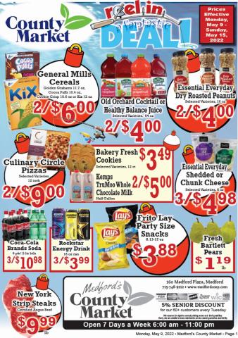 County Market catalogue in Girard IL | Weekly Ad | 5/12/2022 - 5/15/2022