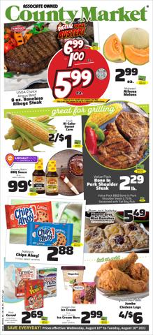 Grocery & Drug offers in Decatur IL | County Market Weekly ad in County Market | 8/10/2022 - 8/16/2022