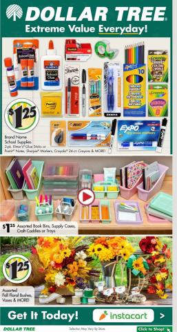 Dollar Tree catalogue in Terre Haute IN | Weekly Ad | 7/24/2022 - 8/27/2022