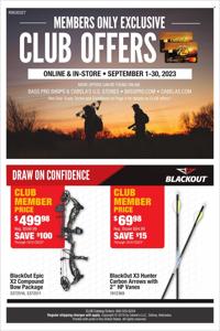 Sports offers in Acworth GA | Cabela's Weekly ad in Cabela's | 9/1/2023 - 9/30/2023