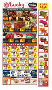 Offer on page 6 of the Weekly catalog of Lucky Supermarkets