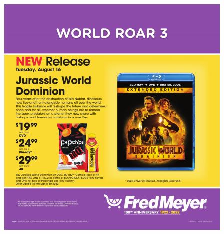 Fred Meyer catalogue in Pocatello ID | New Release | 8/16/2022 - 8/16/2022