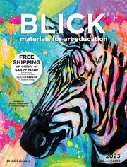 Blick catalogue | Materials for Art Education Catalog | 1/15/2023 - 2/28/2023