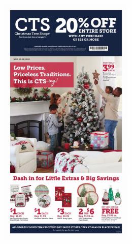 Christmas Tree Shops catalogue | Circular | 11/25/2022 - 11/28/2022