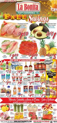 La Bonita Supermarkets catalogue | Weekly Ad | 10/5/2022 - 10/11/2022