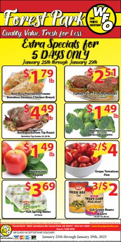 Wholesale Food Outlet catalogue in Calhoun GA | Whole Foods Market weekly ad | 1/25/2023 - 1/29/2023