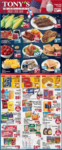 Grocery & Drug offers in Elgin IL | Tony's Fresh Market Weekly Ad in Tony's Fresh Market | 6/29/2022 - 7/5/2022