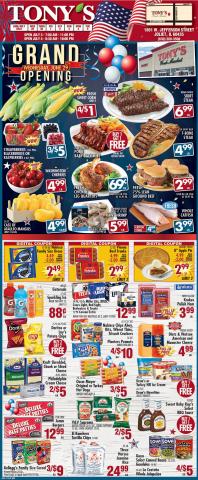 Grocery & Drug offers in Wheaton IL | Tony's Fresh Market Weekly Ad in Tony's Fresh Market | 6/29/2022 - 7/5/2022