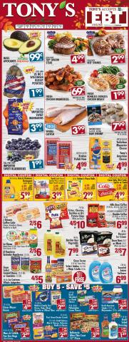 Grocery & Drug offers in Evanston IL | Tony's Fresh Market Weekly Ad in Tony's Fresh Market | 10/5/2022 - 10/11/2022