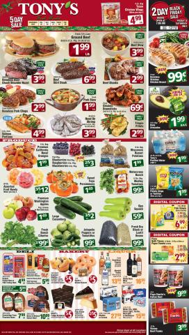 Grocery & Drug offers in Naperville IL | Tony's Fresh Market Weekly Ad in Tony's Fresh Market | 11/25/2022 - 11/29/2022