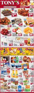 Offer on page 4 of the Tony's Fresh Market Weekly Ad catalog of Tony's Fresh Market