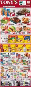 Offer on page 3 of the Tony's Fresh Market Weekly Ad catalog of Tony's Fresh Market