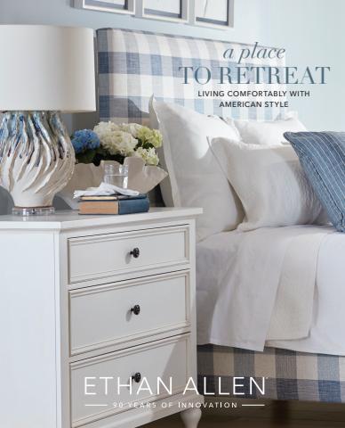 Offer on page 17 of the Ethan Allen A Place to Retreat > catalog of Ethan Allen