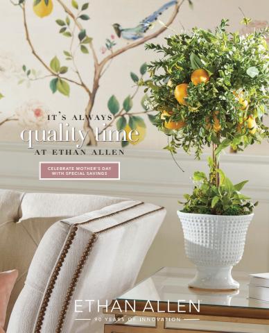 Offer on page 9 of the Ethan Allen It’s Always Quality Time > catalog of Ethan Allen