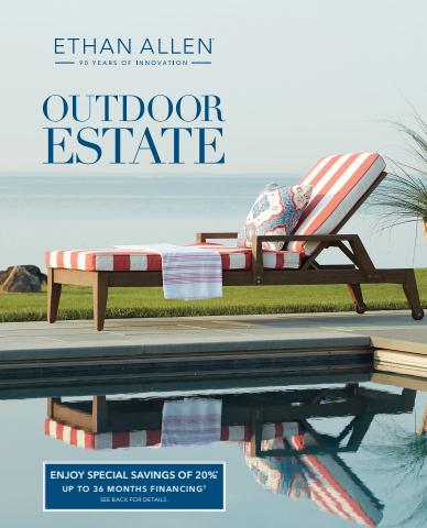 Offer on page 38 of the Ethan Allen Outdoor Estate > catalog of Ethan Allen