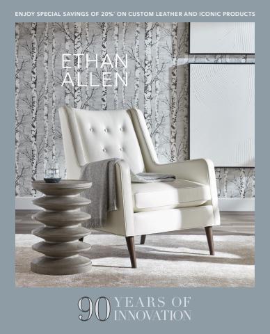 Home & Furniture offers in Rincon GA | Ethan Allen 90 Years of American Style> in Ethan Allen | 9/15/2022 - 12/31/2022