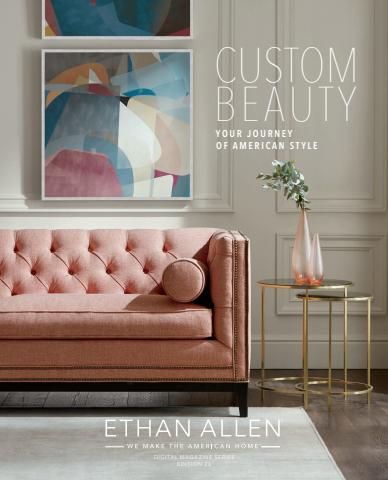 Home & Furniture offers in Jackson TN | Ethan Allen Custom Beauty > in Ethan Allen | 9/15/2022 - 12/31/2022