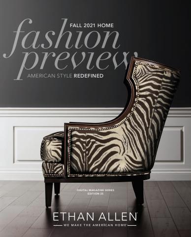 Home & Furniture offers in State College PA | Ethan Allen Fall Fashion Preview > in Ethan Allen | 9/15/2022 - 12/31/2022