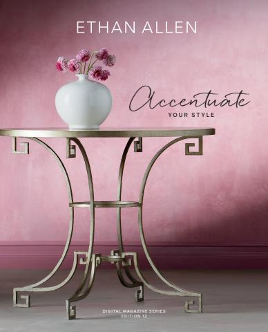 Offer on page 11 of the Ethan Allen Accentuate Your Style > catalog of Ethan Allen