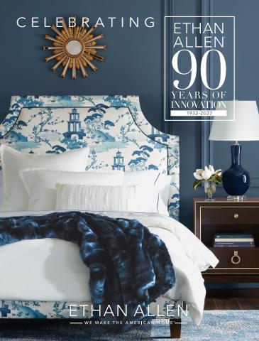 Offer on page 35 of the Ethan Allen Celebrating 90 Years > catalog of Ethan Allen