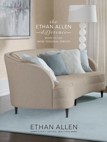 Offer on page 5 of the The Ethan Allen Difference > catalog of Ethan Allen