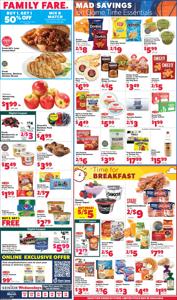 Offer on page 3 of the Family Fare 3/22 Weekly Ad catalog of Family Fare