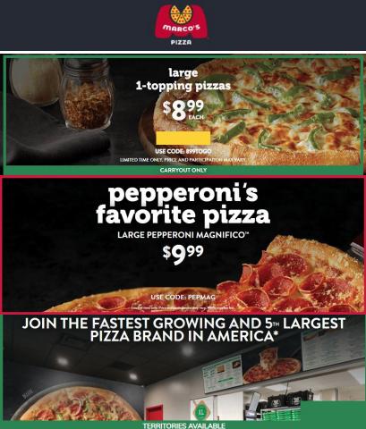 Marco's Pizza catalogue | Marco's Pizza - Offers | 1/26/2023 - 4/30/2023