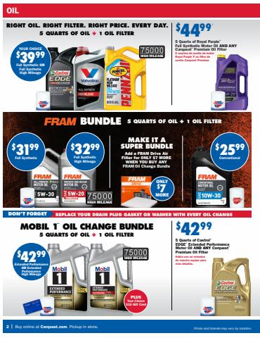 Carquest catalogue in Water Valley MS | Flyer Carquest | 6/30/2022 - 8/24/2022