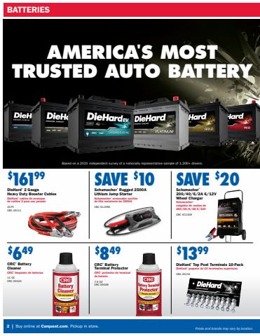 Carquest catalogue in Buffalo NY | Flyer Carquest | 2/2/2023 - 3/29/2023