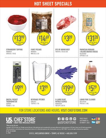 Chef'Store catalogue in Phoenix AZ | Chef'Store weekly ad | 9/26/2022 - 10/9/2022