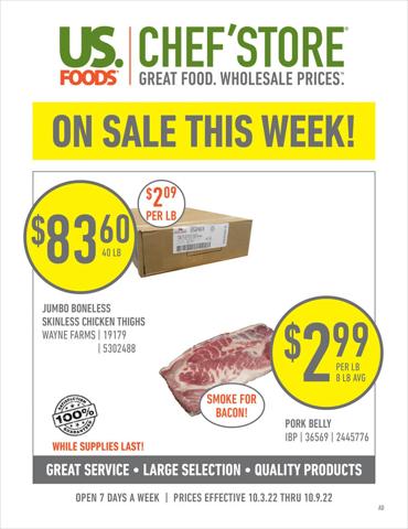 Chef'Store catalogue | Chef'Store weekly ad | 10/7/2022 - 10/9/2022
