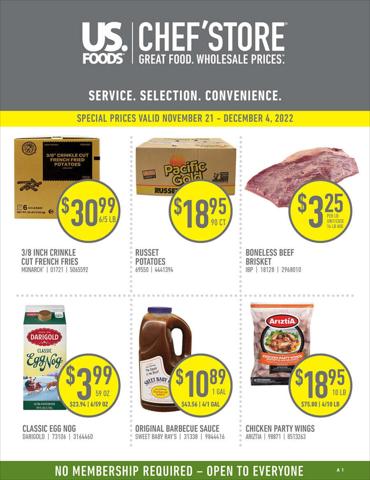 Chef'Store catalogue | Chef'Store weekly ad | 11/22/2022 - 12/4/2022