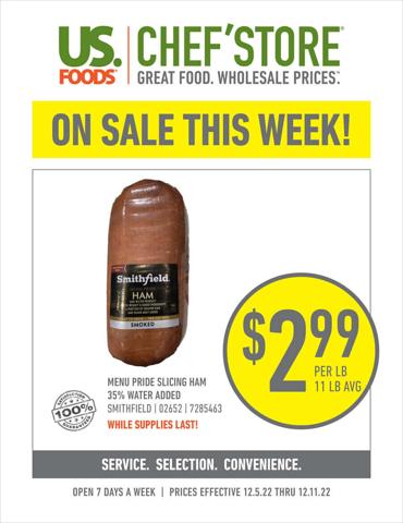 Offer on page 2 of the Chef'Store weekly ad catalog of Chef'Store
