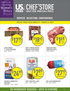 Grocery & Drug offers in Daly City CA | Chef'Store weekly ad in Chef'Store | 3/13/2023 - 3/26/2023