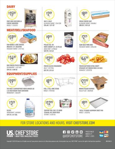 Chef'Store catalogue in Phoenix AZ | Chef'Store weekly ad | 3/27/2023 - 4/9/2023